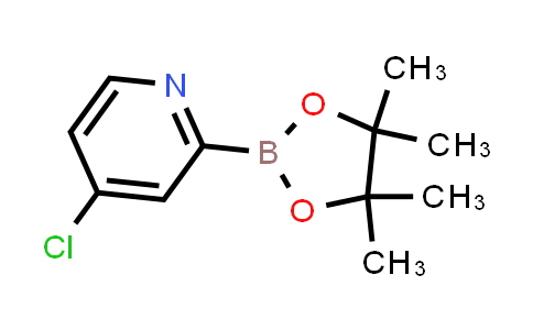CAS No. 1204600-17-8, 4-Chloro-2-(4,4,5,5-tetramethyl-1,3,2-dioxaborolan-2-yl)pyridine