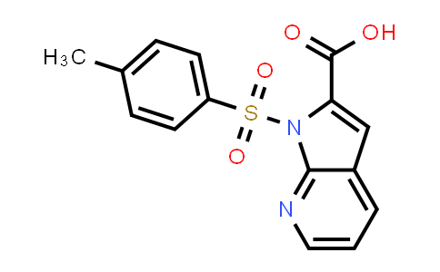 CAS No. 1204809-93-7, 1H-Pyrrolo[2,3-b]pyridine-2-carboxylic acid, 1-[(4-methylphenyl)sulfonyl]-