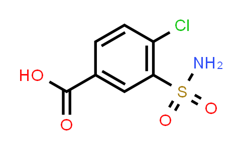 CAS No. 1205-30-7, 4-Chloro-3-sulfamoylbenzoic acid