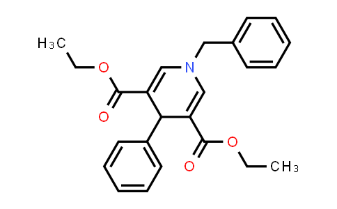 CAS No. 120533-76-8, diethyl 1-benzyl-4-phenyl-1,4-dihydropyridine-3,5-dicarboxylate