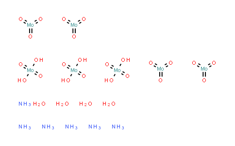 CAS No. 12054-85-2, Hexaammonium heptamolybdate tetrahydrate