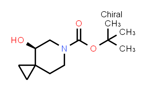 CAS No. 1205542-21-7, tert-Butyl (R)-4-hydroxy-6-azaspiro[2.5]octane-6-carboxylate