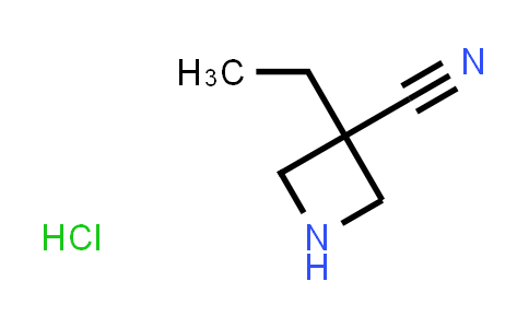 CAS No. 1205750-03-3, 3-Ethylazetidine-3-carbonitrile hydrochloride