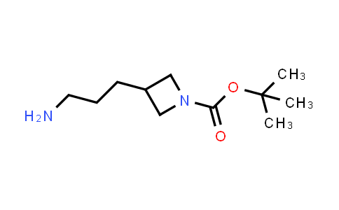 CAS No. 1205750-48-6, tert-Butyl 3-(3-aminopropyl)azetidine-1-carboxylate