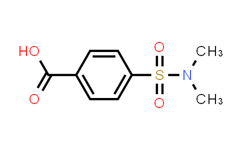 CAS No. 1206-37-7, 4-Dimethylsulfamoyl-benzoic acid
