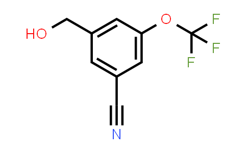 CAS No. 1206124-15-3, 3-(Hydroxymethyl)-5-(trifluoromethoxy)benzonitrile