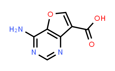 CAS No. 1206181-18-1, 4-Aminofuro[3,2-d]pyrimidine-7-carboxylic acid