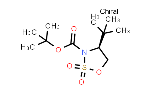 CAS No. 1206227-45-3, (S)-3-Boc-4-tert-butyl-2,2-dioxo-[1,2,3]oxathiazolidine