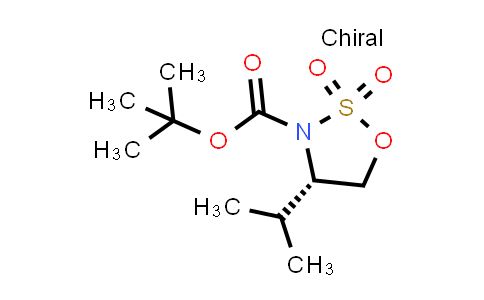 CAS No. 1206227-46-4, (S)-3-Boc-4-isopropyl-2,2-dioxo-[1,2,3]oxathiazolidine