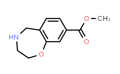 CAS No. 1206229-00-6, Methyl 2,3,4,5-tetrahydrobenzo[f][1,4]oxazepine-8-carboxylate