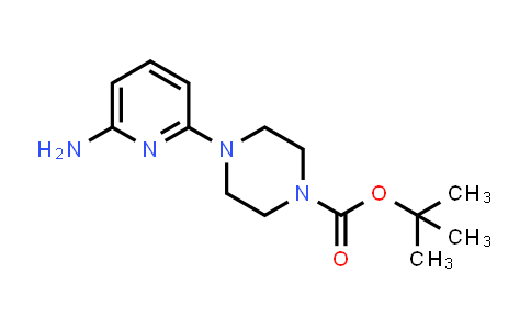 CAS No. 1206248-85-2, tert-Butyl 4-(6-aminopyridin-2-yl)piperazine-1-carboxylate