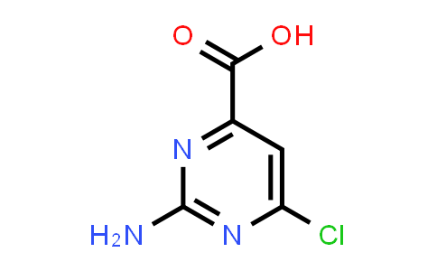 CAS No. 1206249-51-5, 2-Amino-6-chloropyrimidine-4-carboxylic acid