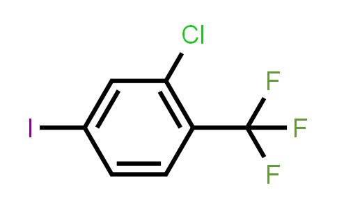 CAS No. 1206599-46-3, Benzene, 2-chloro-4-iodo-1-(trifluoromethyl)-