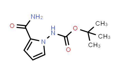 CAS No. 1206824-76-1, tert-Butyl (2-carbamoyl-1H-pyrrol-1-yl)carbamate