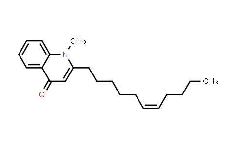 CAS No. 120693-49-4, (Z)-1-Methyl-2-(undec-6-enyl)quinolin-4(1H)-one