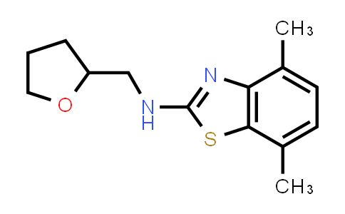 CAS No. 1206992-69-9, 4,7-Dimethyl-N-(tetrahydrofuran-2-ylmethyl)-1,3-benzothiazol-2-amine