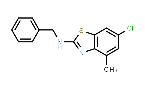 CAS No. 1207022-20-5, N-Benzyl-6-chloro-4-methylbenzo[d]thiazol-2-amine