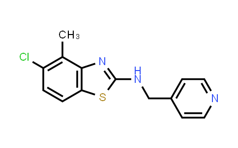 CAS No. 1207031-97-7, 5-Chloro-4-methyl-N-(pyridin-4-ylmethyl)benzo[d]thiazol-2-amine