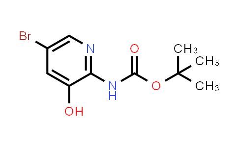 CAS No. 1207175-73-2, tert-Butyl (5-bromo-3-hydroxypyridin-2-yl)carbamate