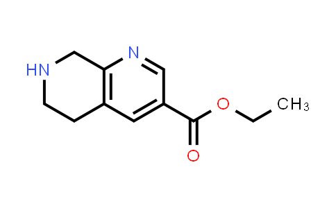 CAS No. 1207253-96-0, Ethyl 5,6,7,8-tetrahydro-1,7-naphthyridine-3-carboxylate