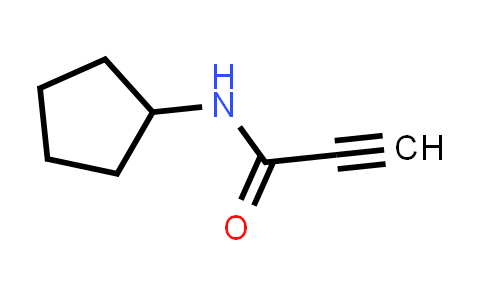 CAS No. 1207294-10-7, N-Cyclopentylprop-2-ynamide
