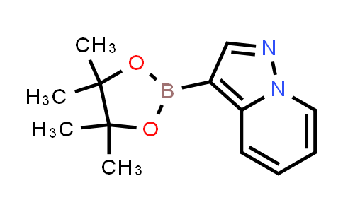CAS No. 1207557-48-9, 3-(4,4,5,5-Tetramethyl-1,3,2-dioxaborolan-2-yl)pyrazolo[1,5-a]pyridine