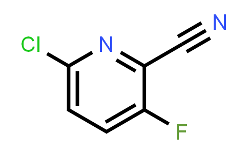 CAS No. 1207609-52-6, 6-Chloro-3-fluoropicolinonitrile