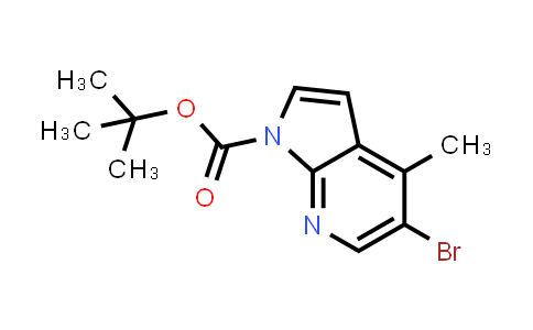 CAS No. 1207624-10-9, 1H-Pyrrolo[2,3-b]pyridine-1-carboxylic acid, 5-bromo-4-methyl-, 1,1-dimethylethyl ester