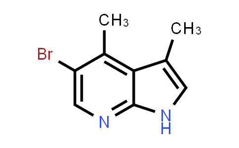 CAS No. 1207626-30-9, 1H-Pyrrolo[2,3-b]pyridine, 5-bromo-3,4-dimethyl-