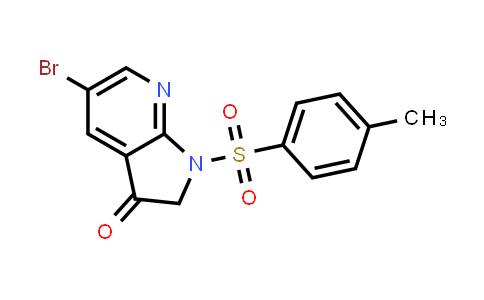 CAS No. 1207626-50-3, 5-bromo-1-tosyl-1,2-dihydropyrrolo[2,3-b]pyridin-3-one