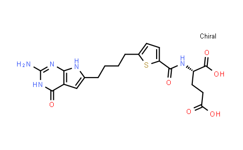 MC511539 | 1207641-02-8 | L-Glutamic acid, N-[[5-[4-(2-amino-4,7-dihydro-4-oxo-3H-pyrrolo[2,3-d]pyrimidin-6-yl)butyl]-2-thienyl]carbonyl]-