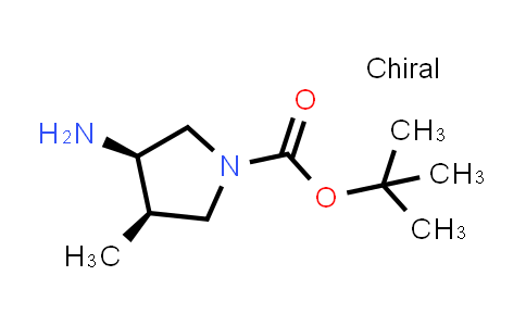 CAS No. 1207852-59-2, (3R,4R)-tert-Butyl 3-amino-4-methylpyrrolidine-1-carboxylate