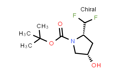 CAS No. 1207852-93-4, (2S,4S)-tert-Butyl 2-(difluoromethyl)-4-hydroxypyrrolidine-1-carboxylate