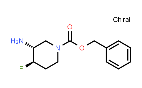 CAS No. 1207853-15-3, Benzyl trans-3-amino-4-fluoropiperidine-1-carboxylate