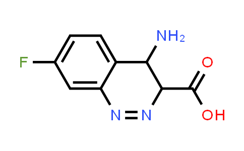 CAS No. 1208078-32-3, 4-Amino-7-fluoro-3,4-dihydrocinnoline-3-carboxylic acid
