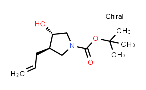 CAS No. 120871-72-9, (3R,4S)-tert-Butyl 3-allyl-4-hydroxypyrrolidine-1-carboxylate
