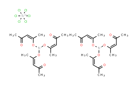 CAS No. 12088-57-2, Bis[tris(2,4-pentanedionato)titanium(IV)]Hexachlorotitanate(IV)