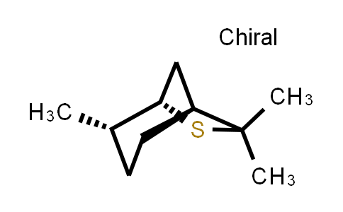 CAS No. 1208985-45-8, (1S,4S,5S)-4,7,7-Trimethyl-6-thiabicyclo[3.2.1]octane