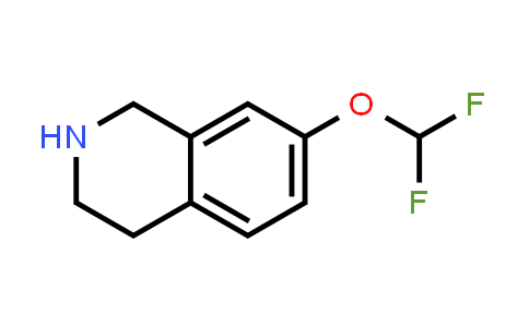 CAS No. 1209300-05-9, 7-(Difluoromethoxy)-1,2,3,4-tetrahydroisoquinoline