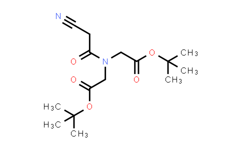 CAS No. 1209379-68-9, Di-tert-butyl 2,2'-((2-cyanoacetyl)azanediyl)diacetate