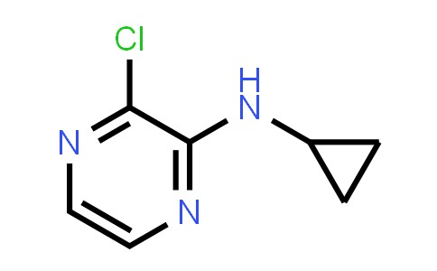 CAS No. 1209458-10-5, 3-Chloro-N-cyclopropylpyrazin-2-amine