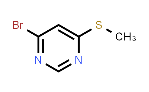 CAS No. 1209458-45-6, 4-Bromo-6-(methylthio)pyrimidine