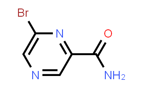 CAS No. 1209459-76-6, 6-Bromopyrazine-2-carboxamide