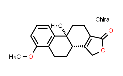 CAS No. 1209485-40-4, (3bR,9bS)-6-Methoxy-9b-methyl-3b,4,5,9b,10,11-hexahydrophenanthro[1,2-c]furan-1(3H)-one