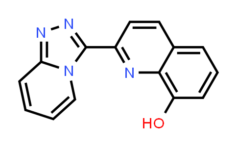 CAS No. 1209778-72-2, 8-Quinolinol, 2-(1,2,4-triazolo[4,3-a]pyridin-3-yl)-
