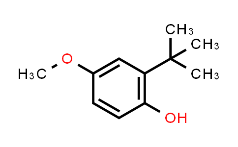 CAS No. 121-00-6, 2-(tert-Butyl)-4-methoxyphenol
