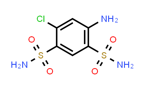 CAS No. 121-30-2, 4-Amino-6-chloro-1,3-benzenedisulfonamide