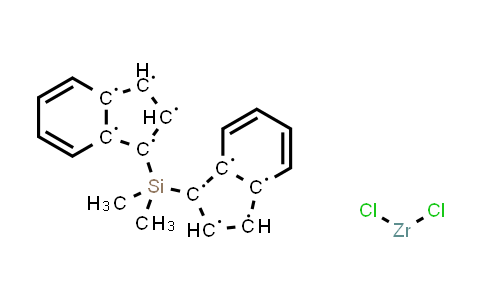 CAS No. 121009-93-6, Dichloro[rel-(1R,1'R)-(dimethylsilylene)bis[(1,2,3,3a,7a-η)-1H-inden-1-ylidene]]zirconium