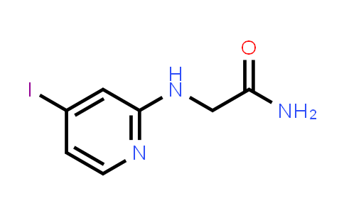 CAS No. 1210646-12-0, 2-(4-iodopyridin-2-ylamino)acetamide