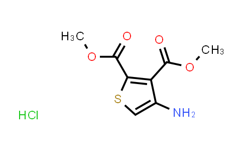CAS No. 121071-71-4, Dimethyl 4-aminothiophene-2,3-dicarboxylate hydrochloride